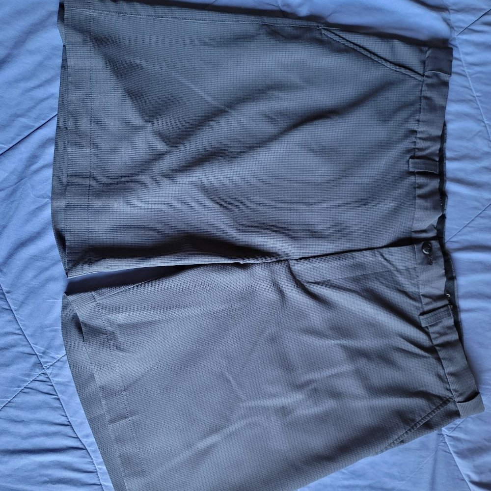 Gray, Elegant semi - casual, shorts, 48, Oak Hill